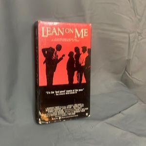 Lean On Me VHS Tape